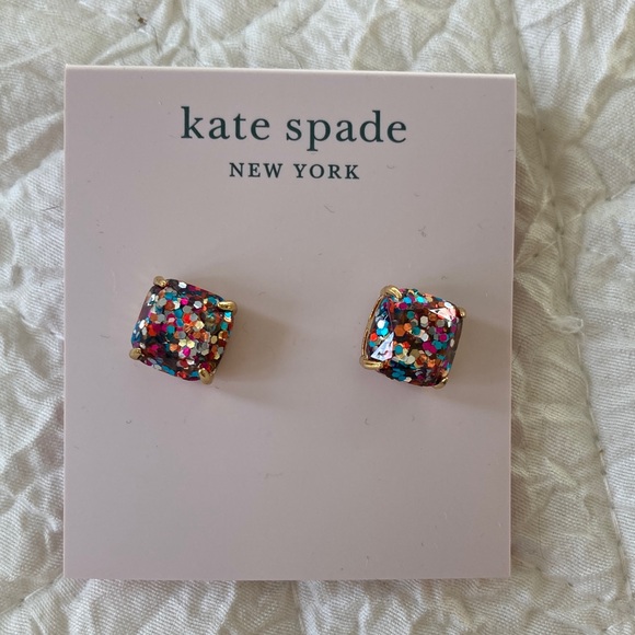 kate spade Colorful Glitter Stud Earrings - Picture 1 of 3